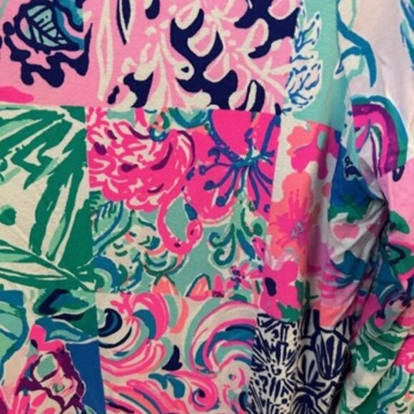 Lilly Pulitzer UPF 50+ Patch To Match Sophie Dress Size XL UEC - Picture 5 of 5